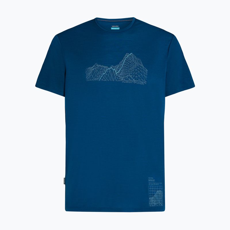 Tricou pentru bărbați icebreaker Merino 125 Cool-Lite Sphere Beta Tee atlantis 7