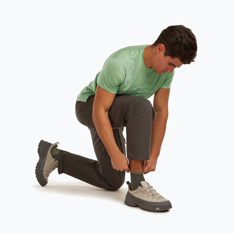 Șosete pentru bărbați Icebreaker Merino Hike+ Light Mini dark loden/lichen 5