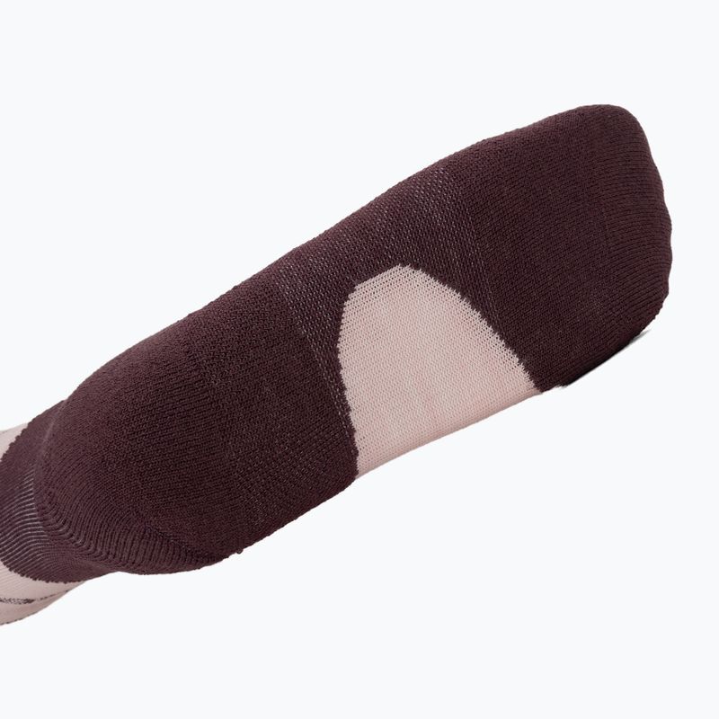 Șosete pentru femei icebreaker Merino Hike+ Light Crew pink quartz/java 4