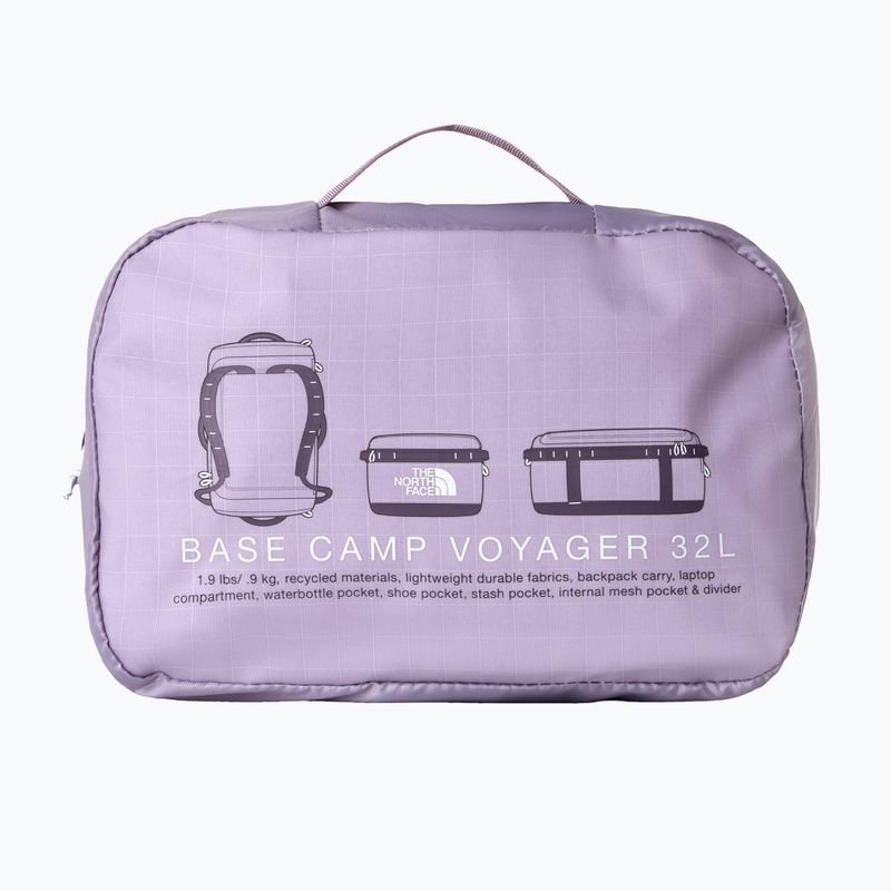 Geantă de voiaj The North Face Base Camp Voyager Duffel 32 l transcendent grey/endle 4
