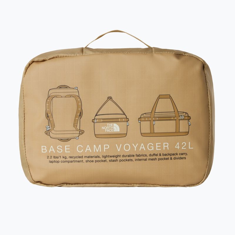 Geantă de voiaj The North Face Base Camp Voyager Duffel 42 khaki stone/utility bro 4