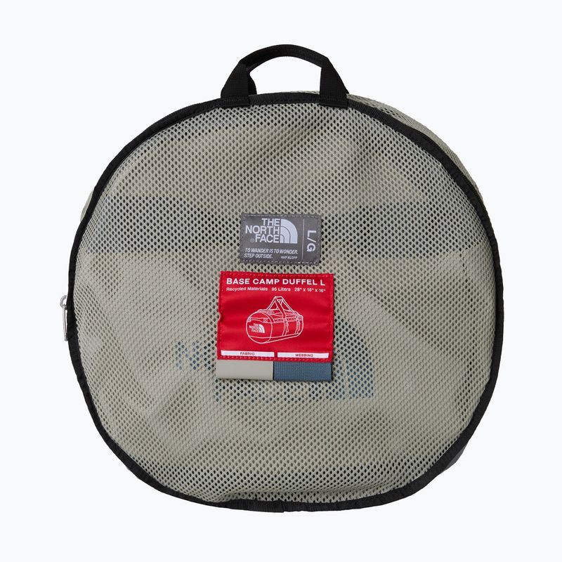 Geantă de voiaj The North Face Base Camp Duffel L 95 l stone slab/granite grey 4