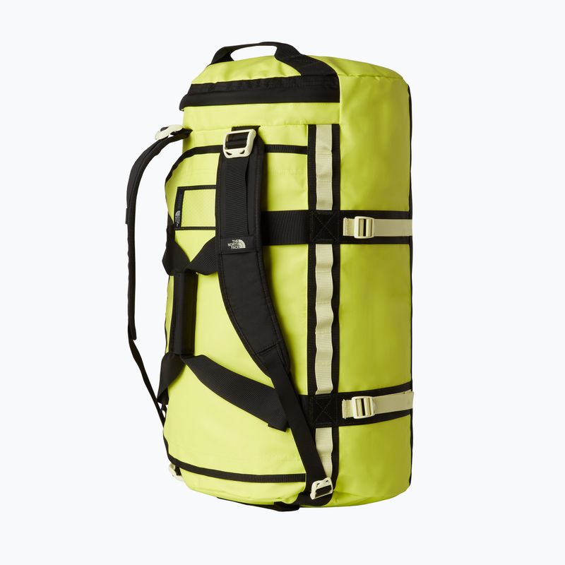 Geantă de voiaj The North Face Base Camp Duffel M 71 l fizz lime/lemon mist/tn 2