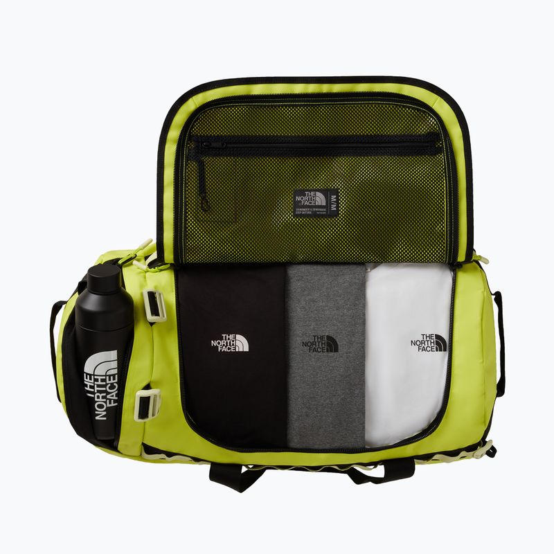 Geantă de voiaj The North Face Base Camp Duffel M 71 l fizz lime/lemon mist/tn 3