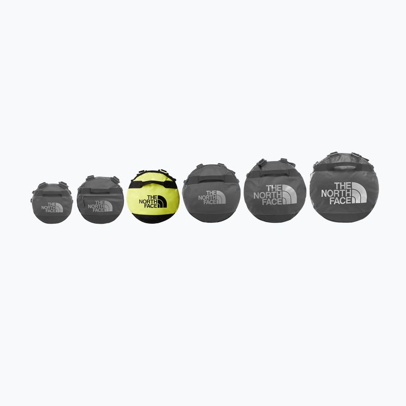 Geantă de voiaj The North Face Base Camp Duffel M 71 l fizz lime/lemon mist/tn 5