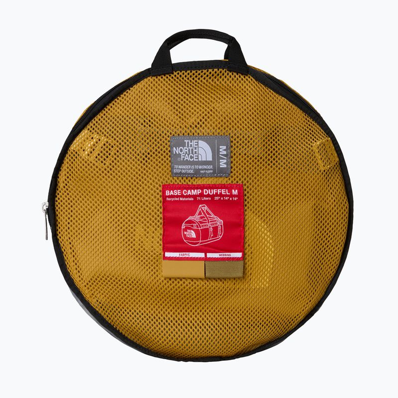Geantă de voiaj The North Face Base Camp Duffel M 71 l golden tan/cedar/honeye 4