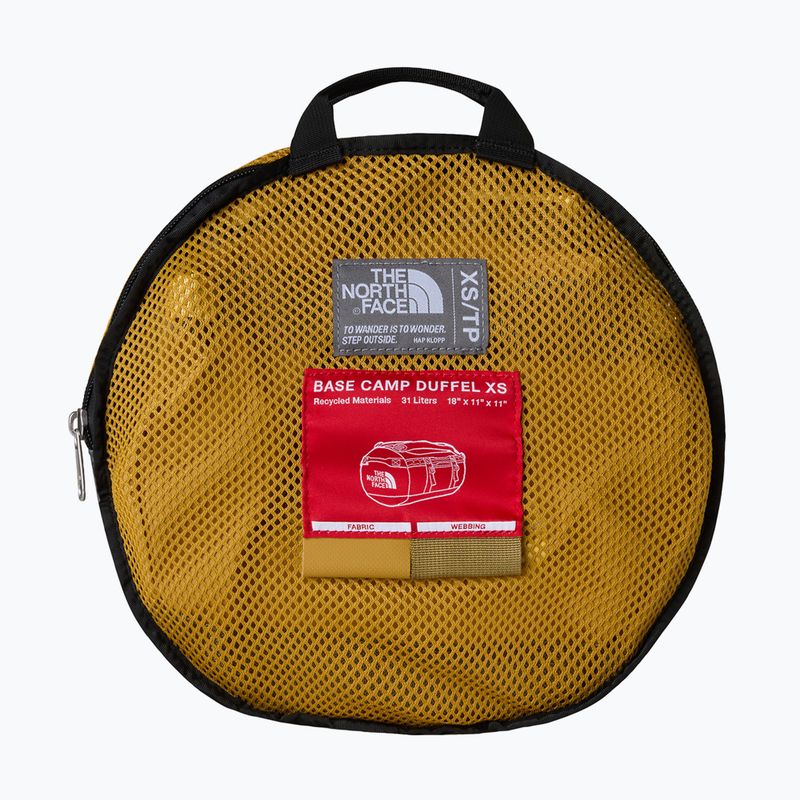 Geantă de voiaj The North Face Base Camp Duffel XS 31 l golden tan/cedar/honeye 4