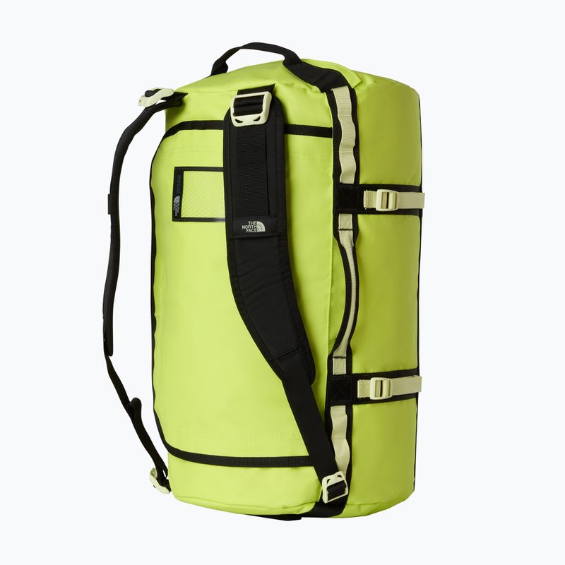 Geantă de voiaj The North Face Base Camp Duffel S 50 l fizz lime/lemon mist/tn 2