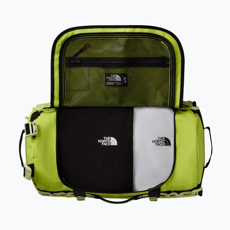 Geantă de voiaj The North Face Base Camp Duffel S 50 l fizz lime/lemon mist/tn 3