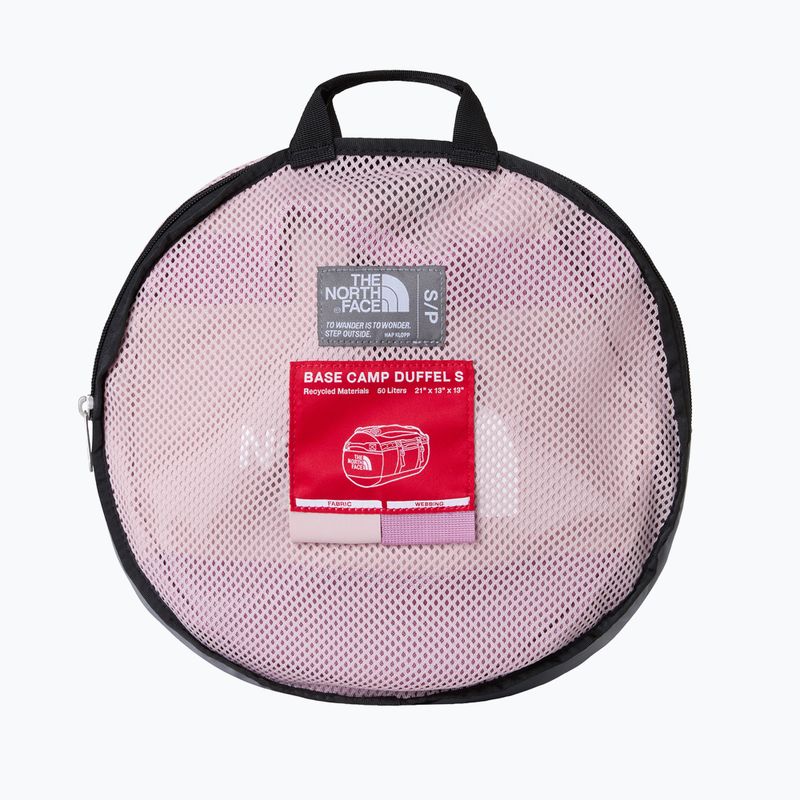 Geantă de voiaj The North Face Base Camp Duffel S 50 l metal pink/hushed laven 4