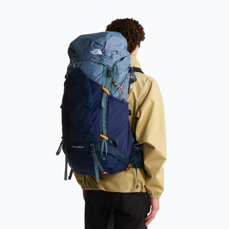 Rucsac turistic The North Face Trail Lite 65 l L-XL granite grey/summit nav 7