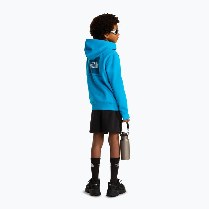 Bluză pentru copii The North Face Teen Box Nse Regular Hoodie meridian blue 2