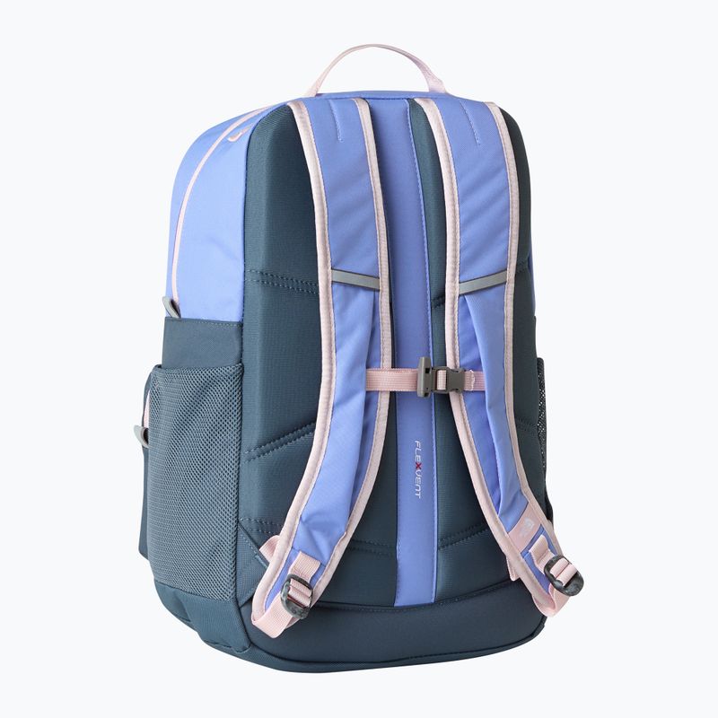 Rucsac urban pentru copii The North Face Chuckwalla 27 l periwinkle glow/granite grey/pale blossom 2