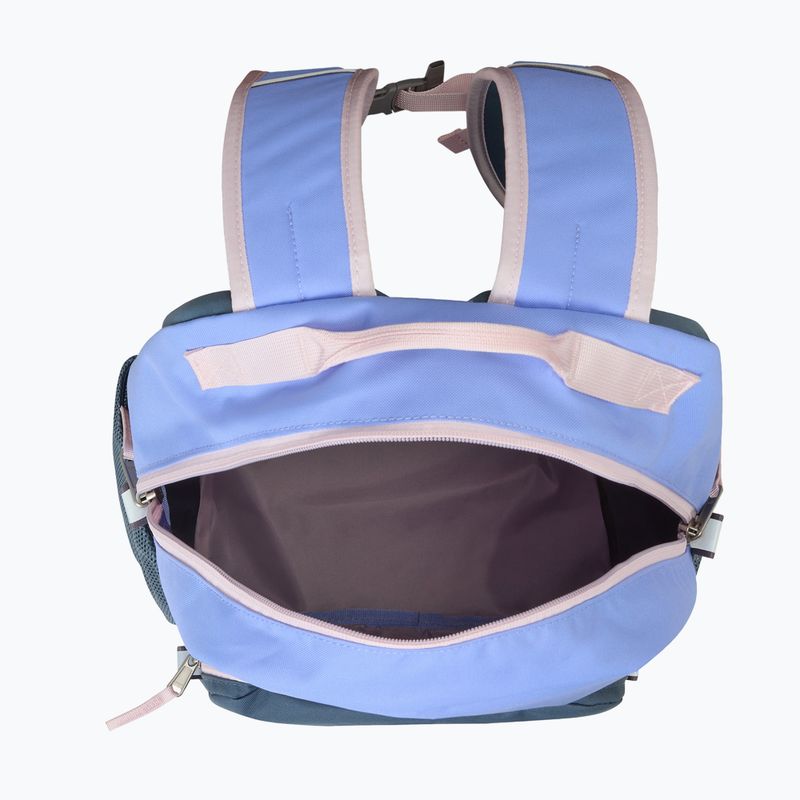 Rucsac urban pentru copii The North Face Chuckwalla 27 l periwinkle glow/granite grey/pale blossom 4