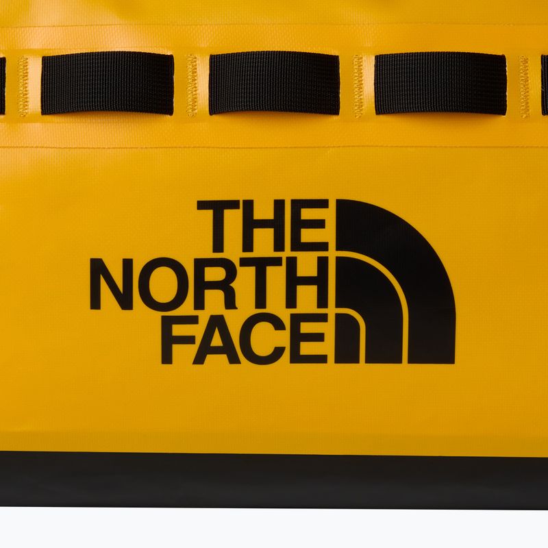 Geantă de voiaj The North Face Base Camp Waterproof Duffel 50 l summit gold/tnf black 4