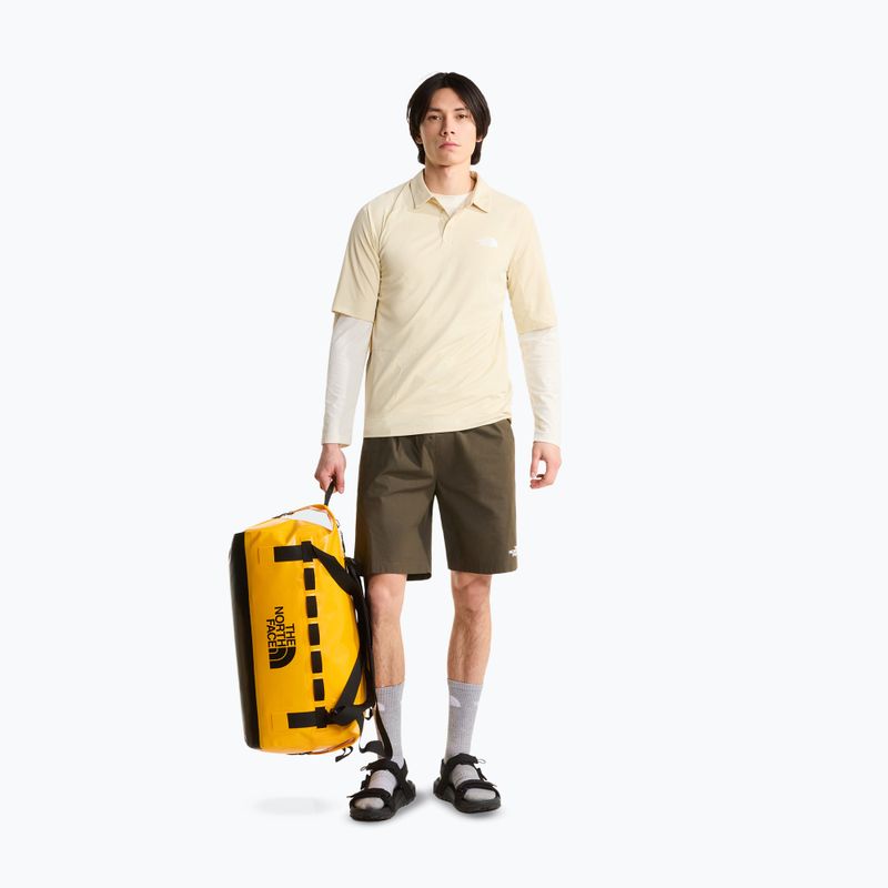 Geantă de voiaj The North Face Base Camp Waterproof Duffel 50 l summit gold/tnf black 6