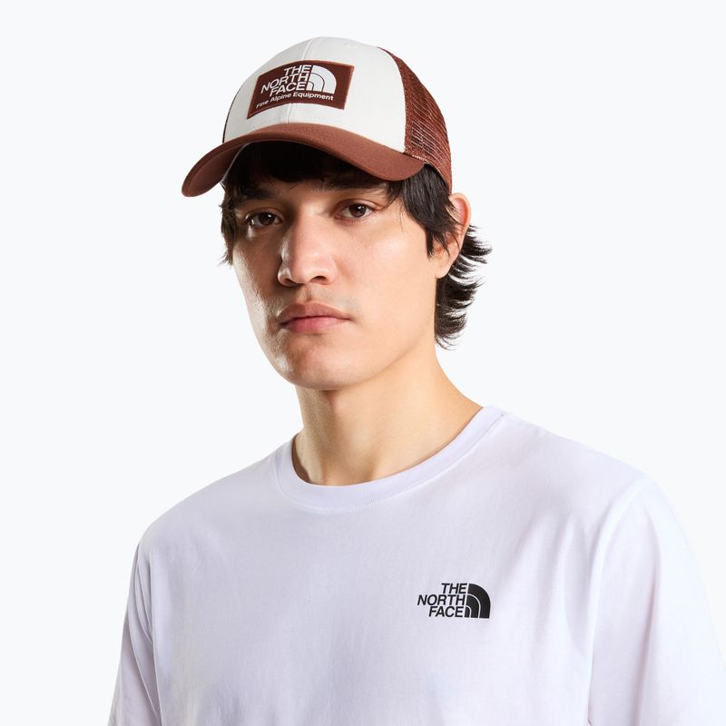 Șapcă pentru bărbați The North Face Mudder Trucker ember soil-white dune 3