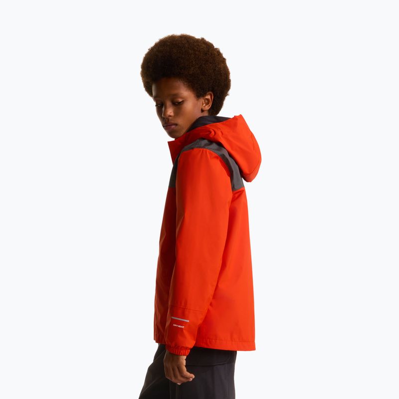 Geacă de ploaie pentru copii The North Face Antora lava red 5