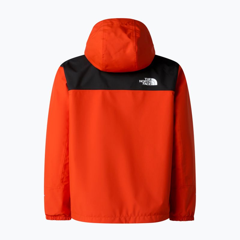Geacă de ploaie pentru copii The North Face Antora lava red 7