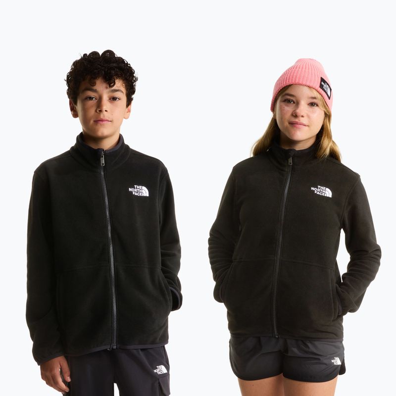 Bluză pentru copii The North Face Glacier Full Zip tnf black 3