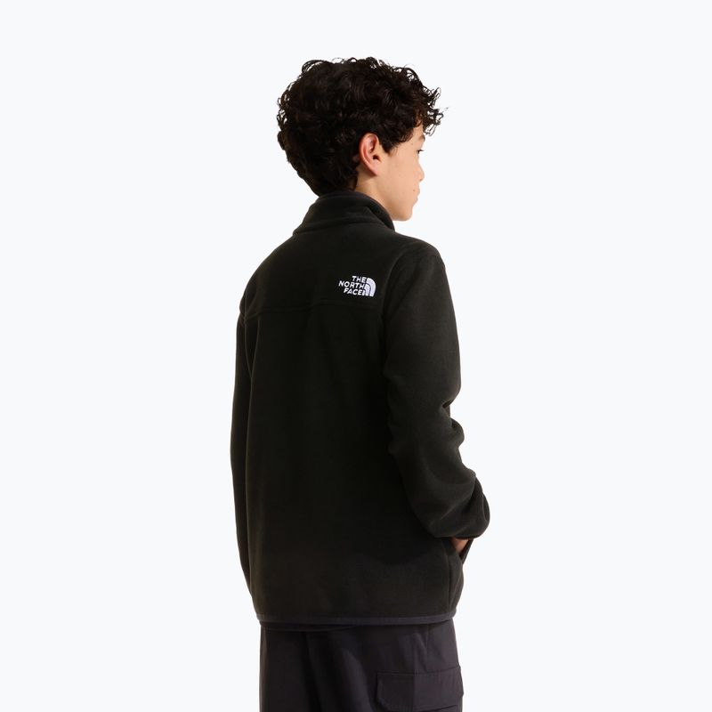 Bluză pentru copii The North Face Glacier Full Zip tnf black 5