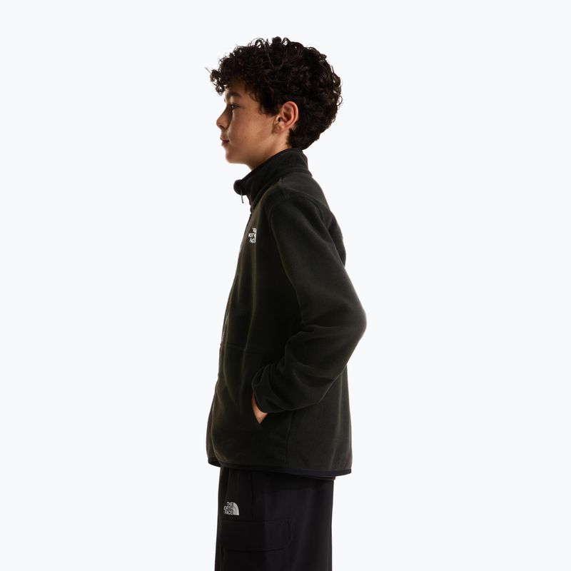 Bluză pentru copii The North Face Glacier Full Zip tnf black 7