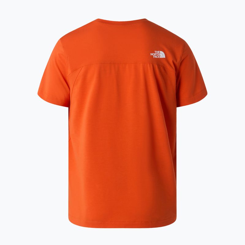 Tricou pentru bărbați The North Face Lightning Alpine lava red 2