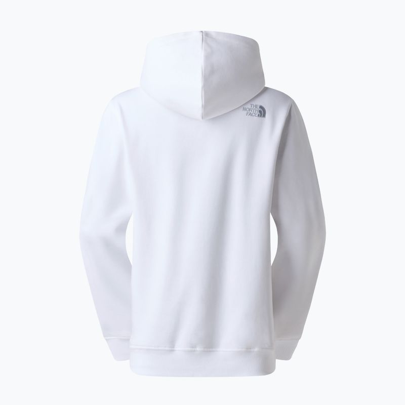 Bluză pentru femei The North Face Drew Peak Pullover Hoodie white/frost grey 6