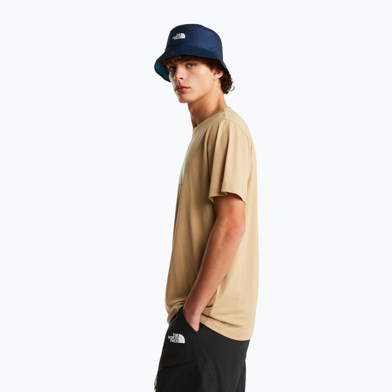Tricou pentru bărbați The North Face Evolution Half Dome khaki stone 4