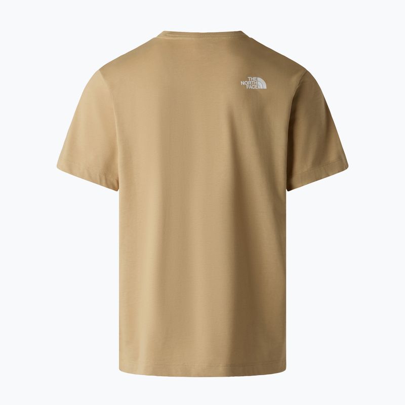 Tricou pentru bărbați The North Face Evolution Half Dome khaki stone 7