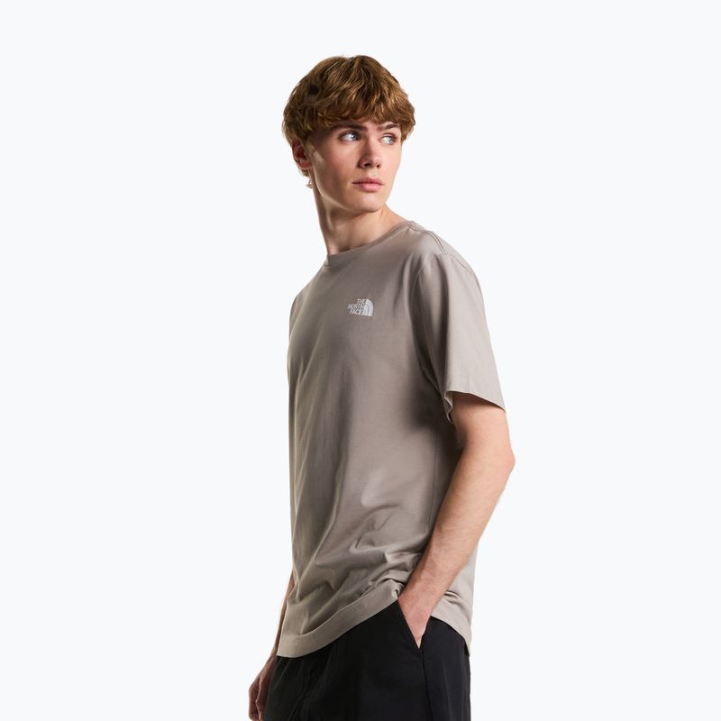 Tricou pentru bărbați The North Face Evolution Box NSE stone slab 4