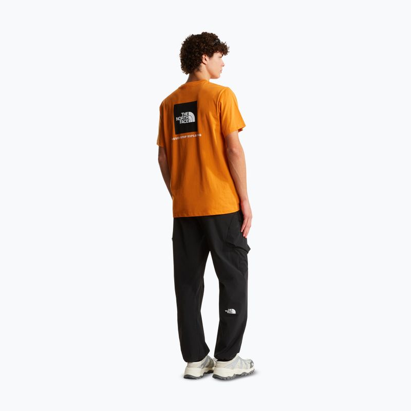 Tricou pentru bărbați The North Face Evolution Box NSE dust orange 2