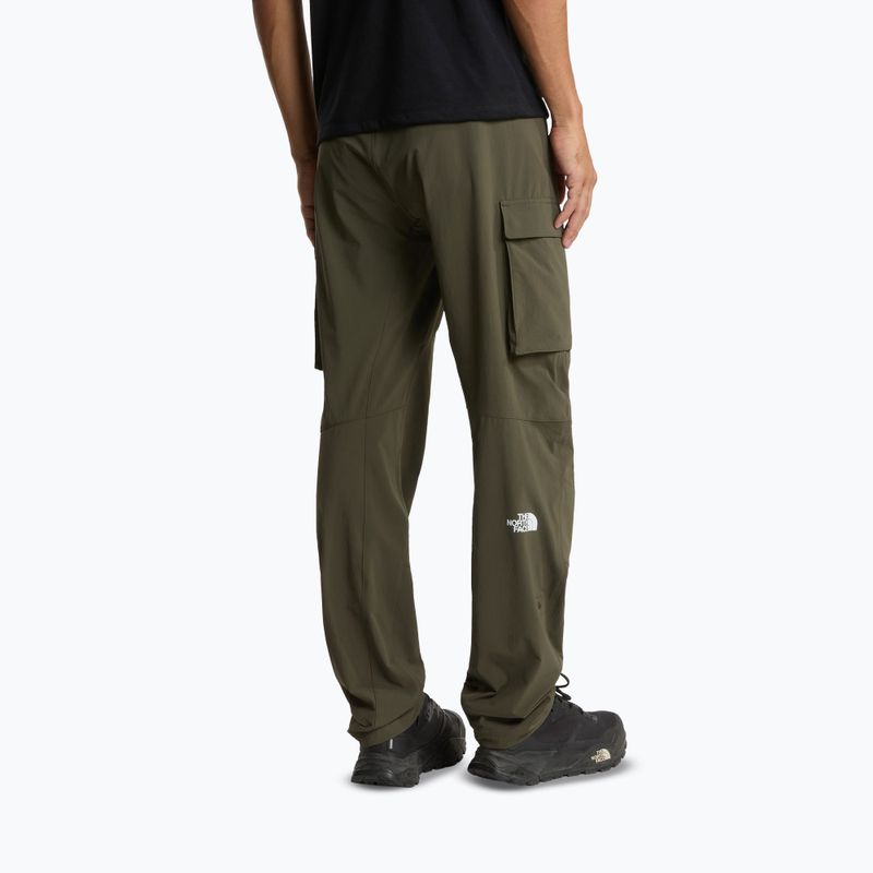 Pantaloni de trekking pentru bărbați The North Face Exploration Cargo taupe green 3