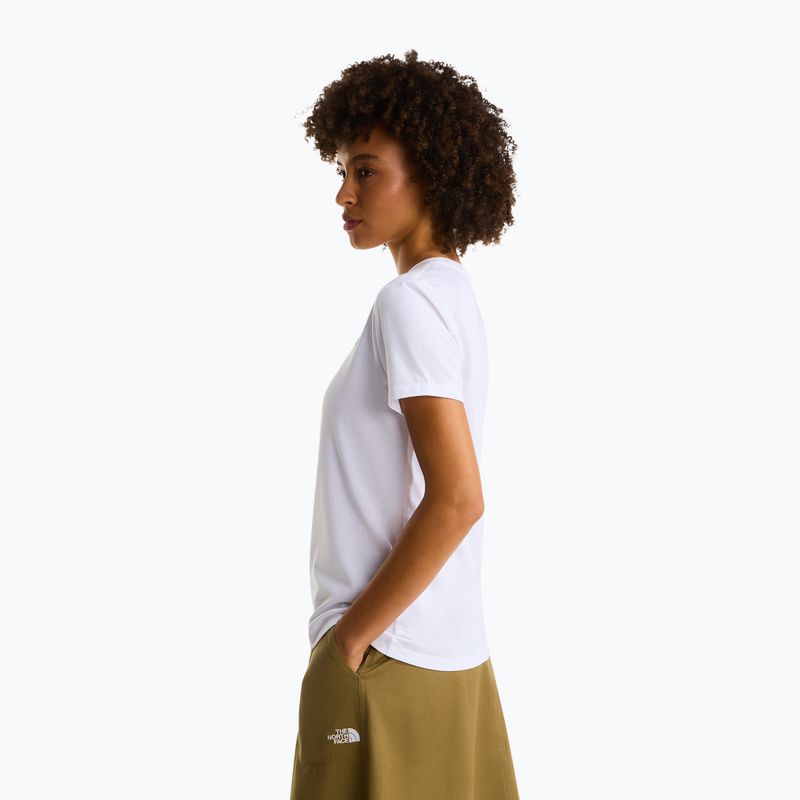 Tricou pentru femei The North Face Evolution Simple Dome Slim SS tnf white 4