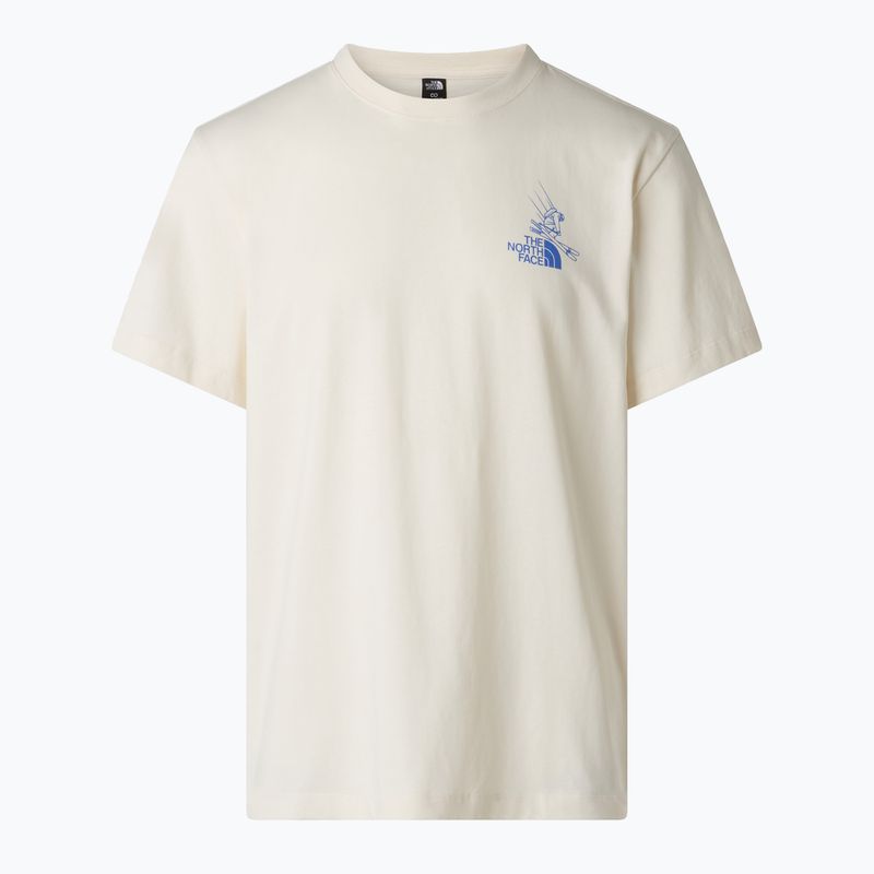 Tricou de trekking pentru bărbați The North Face Mountain Celebration Regular white dune 6