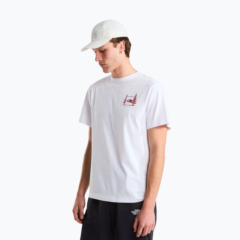 Tricou pentru bărbați The North Face Camping Relaxed tnf white
