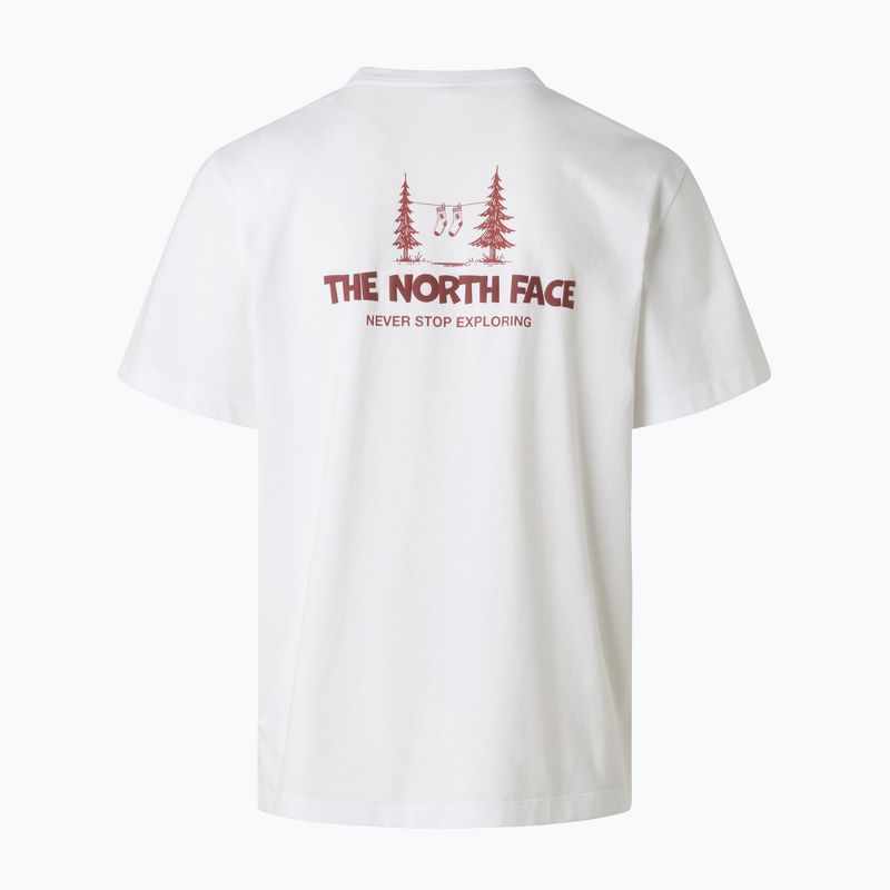 Tricou pentru bărbați The North Face Camping Relaxed tnf white 5