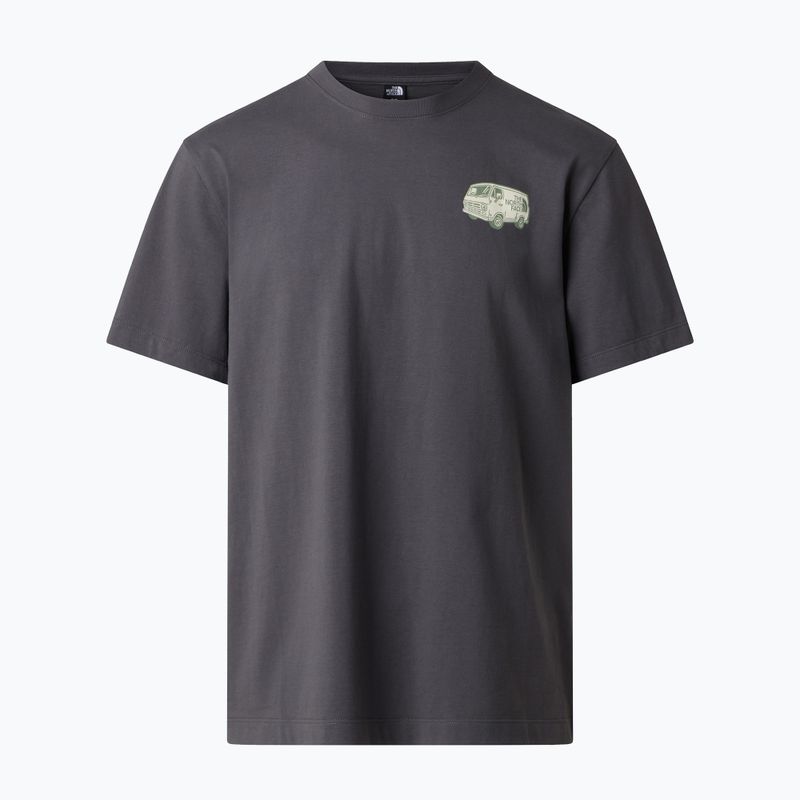 Tricou pentru bărbați The North Face Van Life Relaxed anthracite grey 4