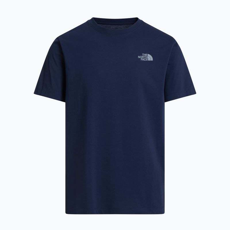 Tricou de trekking pentru bărbați The North Face Moutain Sketch Regular summit navy 5