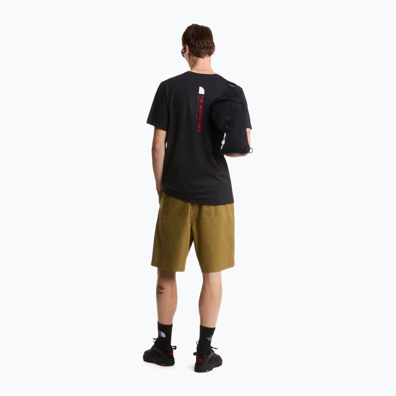 Tricou trekking pentru bărbați The North Face Vertical Regular tbf black 2