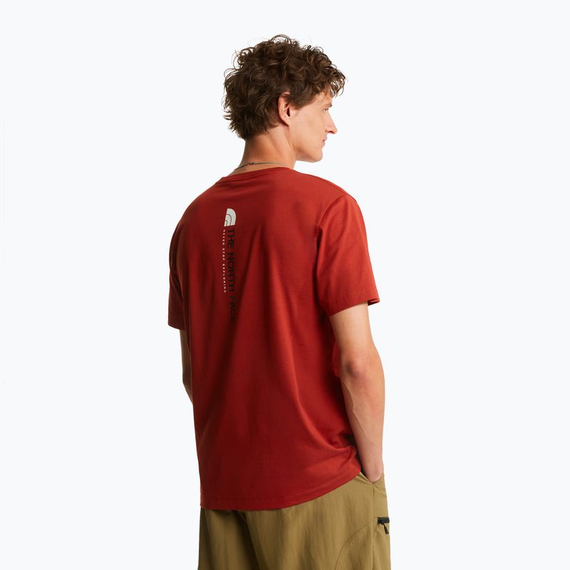 Tricou trekking pentru bărbați The North Face Vertical Regular iron clay 2
