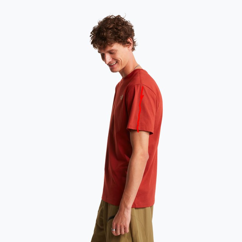 Tricou trekking pentru bărbați The North Face Vertical Regular iron clay 3