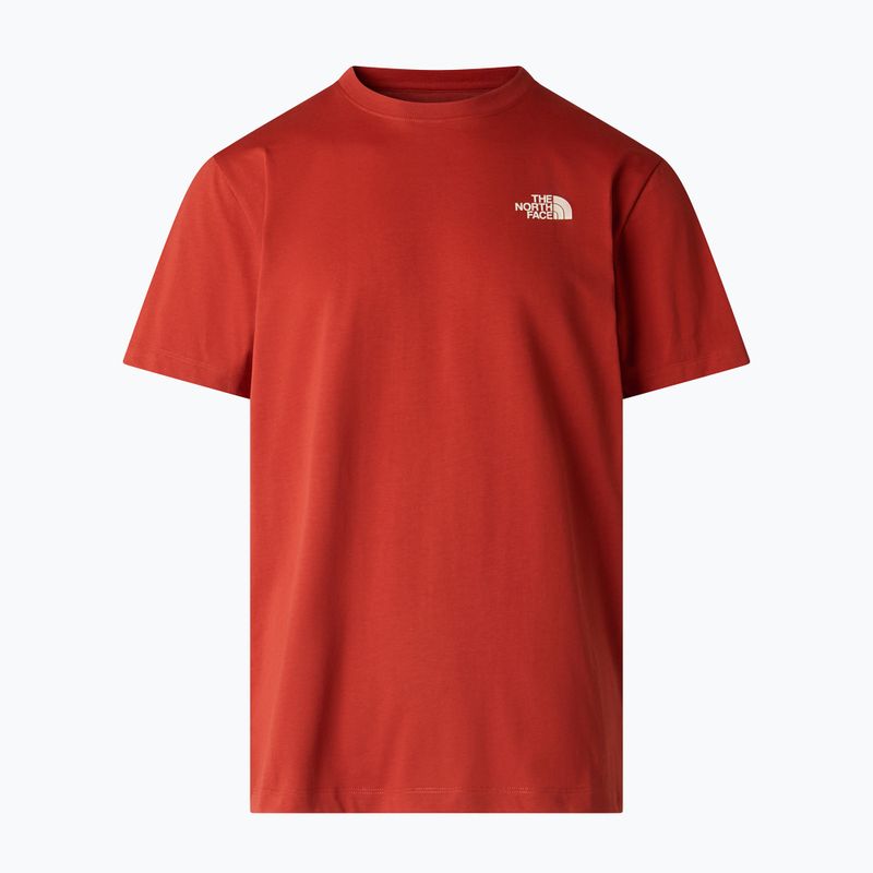 Tricou trekking pentru bărbați The North Face Vertical Regular iron clay 4
