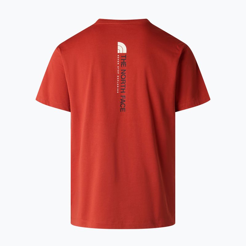 Tricou trekking pentru bărbați The North Face Vertical Regular iron clay 5