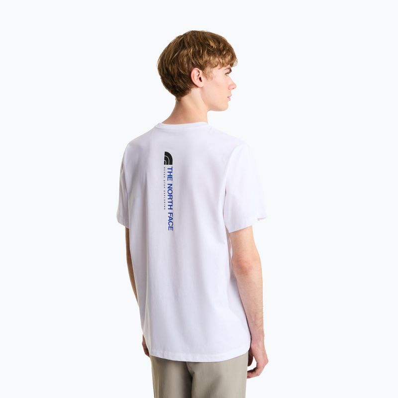 Tricou trekking pentru bărbați The North Face Vertical Regular tnf white 3
