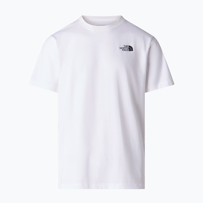 Tricou trekking pentru bărbați The North Face Vertical Regular tnf white 5