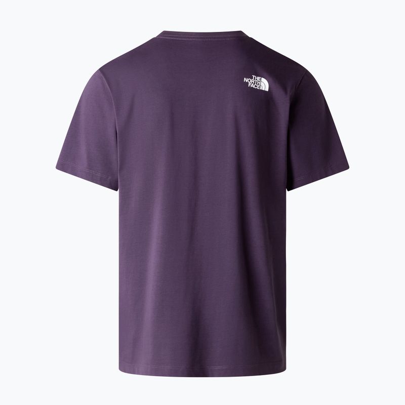 Tricou pentru bărbați The North Face Evolution Half Dome endless dusk 6