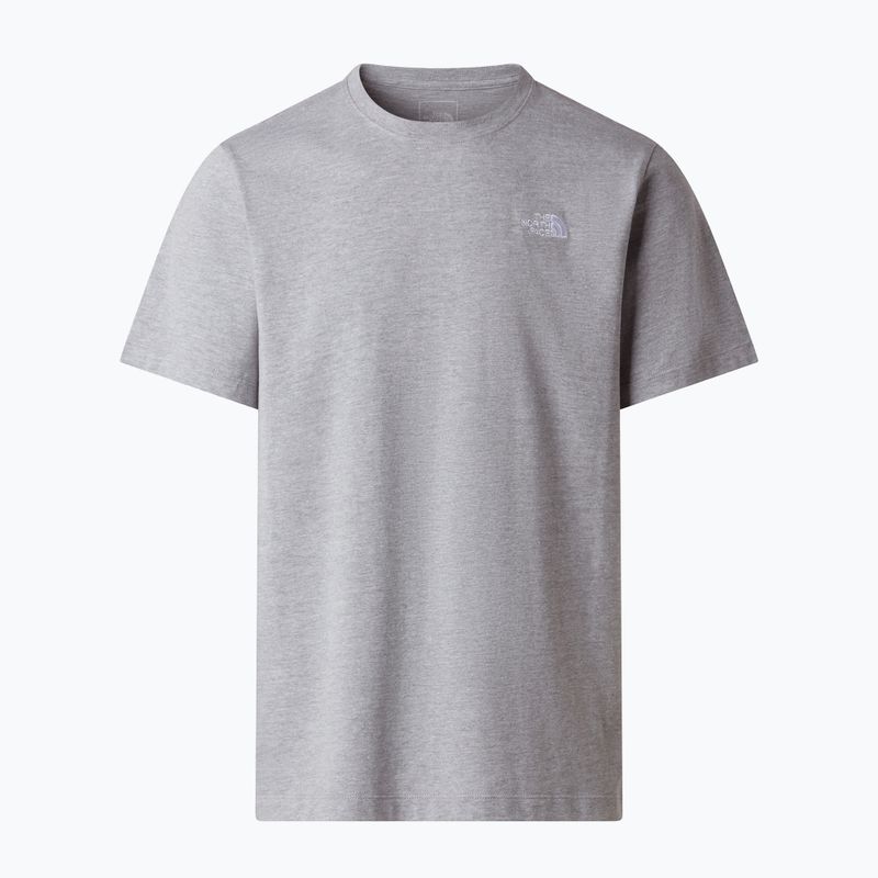 Tricou pentru bărbați The North Face Evolution Simple Dome Regular SS tnf pale grey heather 4
