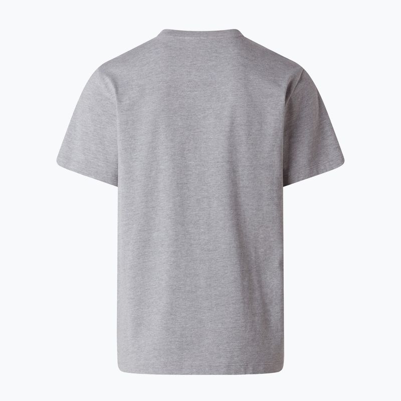 Tricou pentru bărbați The North Face Evolution Simple Dome Regular SS tnf pale grey heather 5