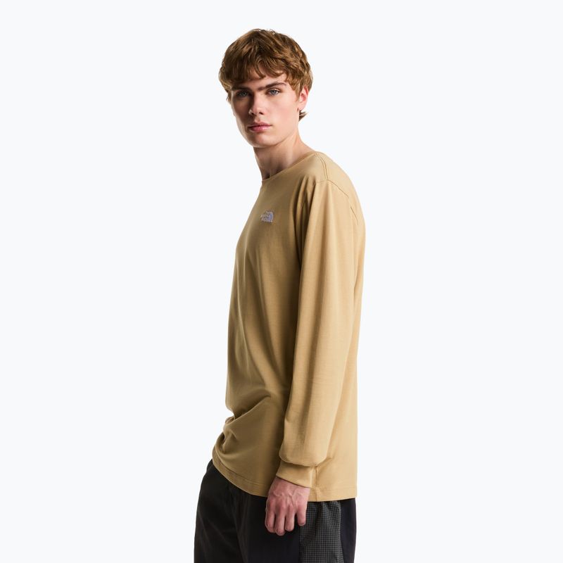 Longsleeve de trekking pentru bărbați The North Face Evolution Simple Dome Regular khaki stone 4